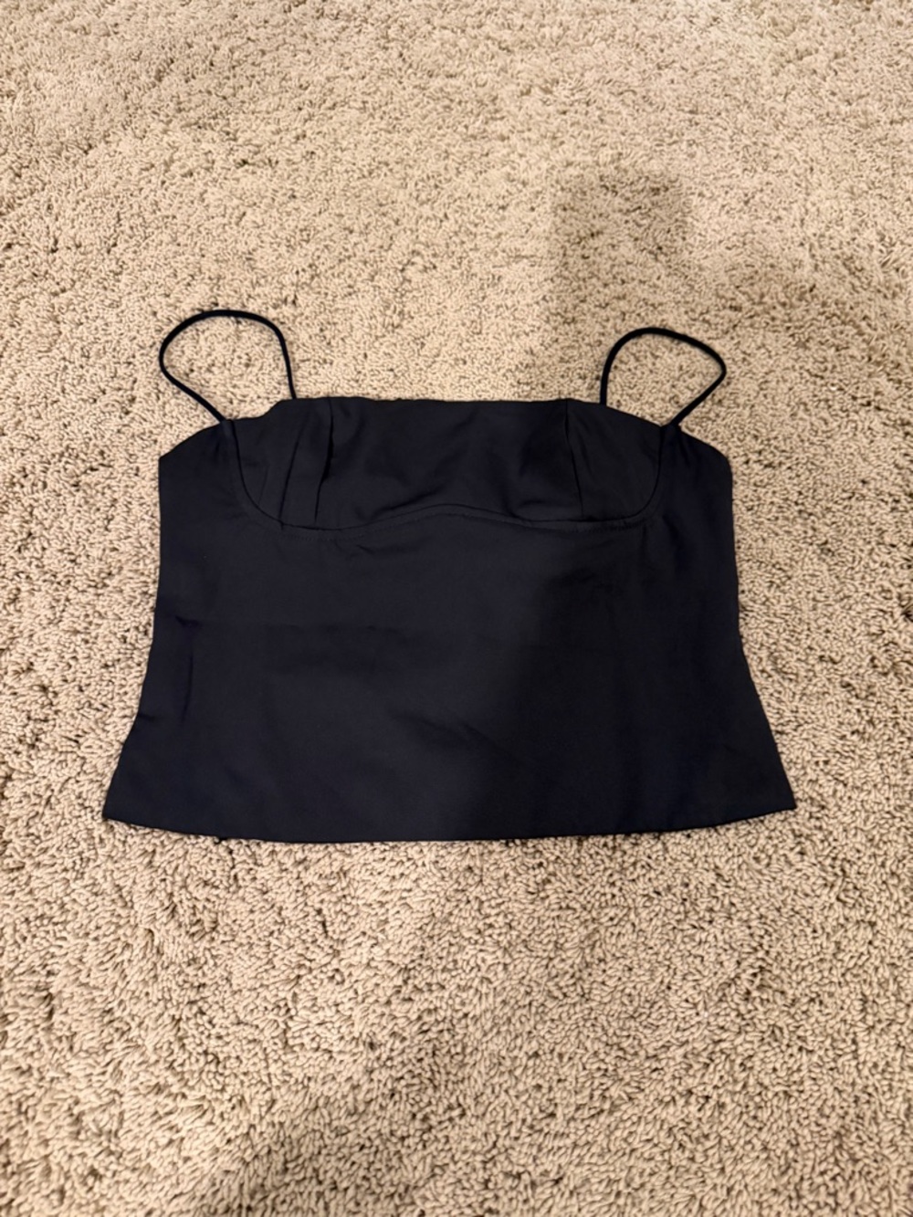 Black corset top